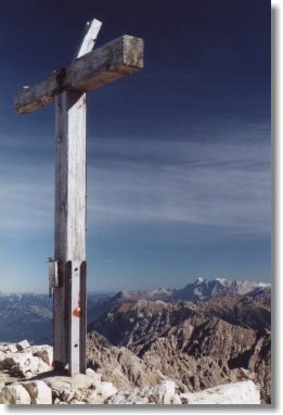 Das Hochvogel-Gipfelkreuz