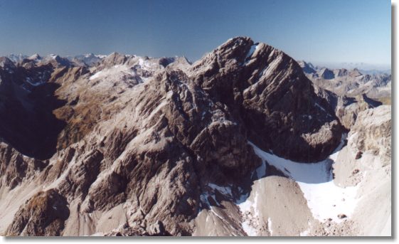 Der Große Krottenkopf von der Marchspitze gesehen