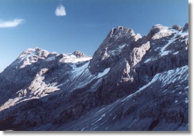 Nochmal ein Blick zurück zur Marchspitze