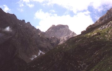 Die Parseierspitze von der Augsburger Hütte