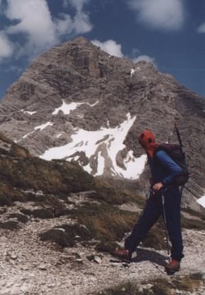 Blick zurück zum Großen Krottenkopf - aber ich komme auch ein 4. Mal wieder!