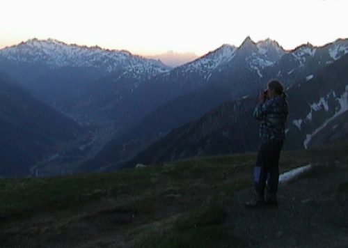 Abendstimmung - Blick Richtung St. Anton