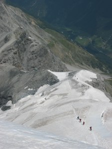 Payerhütte und Lombardibiwak