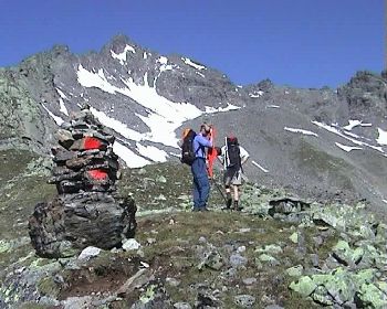 Bestes Wetter am Vormittag - links oben der Gaislehnkogel