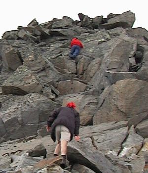 Der Weg auf den Gaislehnkogel