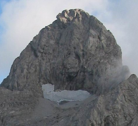 Trettachspitze von Norden