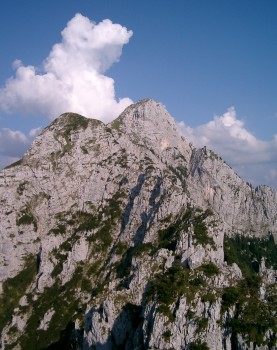 Nahblick auf 12-Apostelgrat und Suling-W-Wand